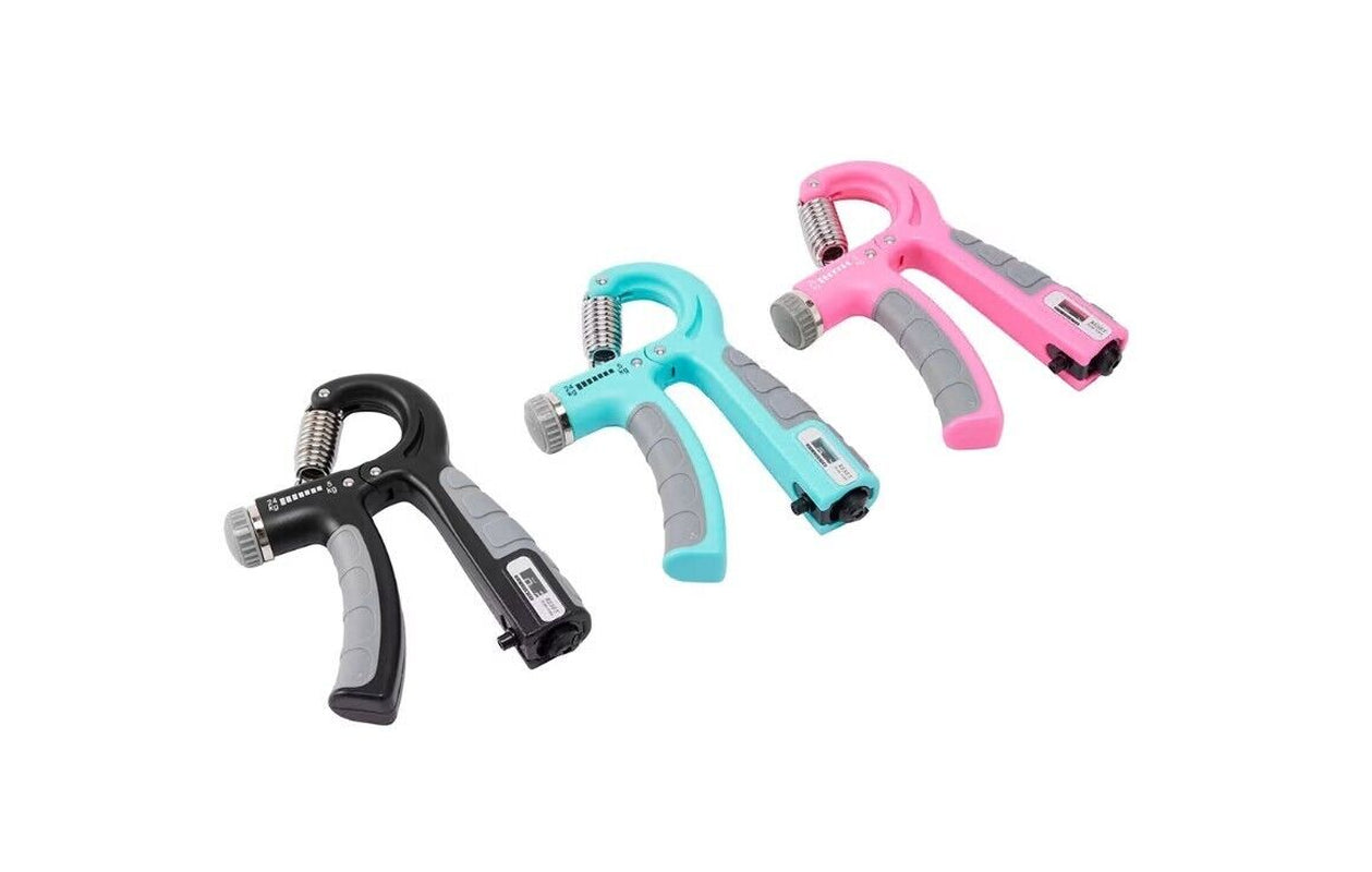 5-24Kg Adjustable Power Hand Grip Forearm Exerciser Gripper Strengthener Trainer